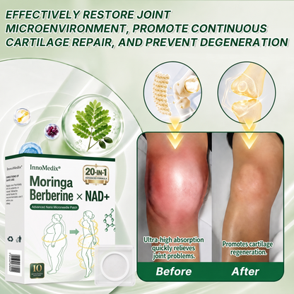 🔥 Limited Time Sale: InnoMedix® 20-IN-1 Nano Microneedle Patch — Moringa + Berberine + NAD+ | 1 Patch Daily Metabolism Support