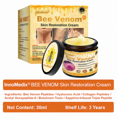 💫🧑‍⚕️InnoMedix® Bee venom Pro Comprehensive Cream —Tightening for Skin Types 🔥