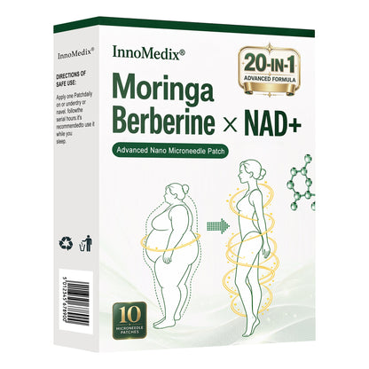 🔥 Limited Time Sale: InnoMedix® 20-IN-1 Nano Microneedle Patch — Moringa + Berberine + NAD+ | 1 Patch Daily Metabolism Support