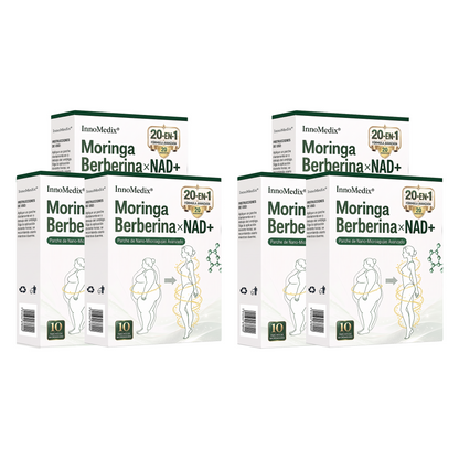 InnoMedix®👩‍⚕️🔥 Moringa Berberina x NAD+ 20-EN-1 Parche Avanzado de Nano-Microagujas (Aplicar solo una vez al día – cambios visibles en tan solo 7 días.)