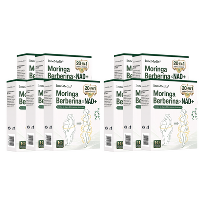InnoMedix®👩‍⚕️🔥 Moringa Berberina x NAD+ 20-EN-1 Parche Avanzado de Nano-Microagujas (Aplicar solo una vez al día – cambios visibles en tan solo 7 días.)