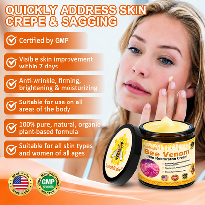 💫🧑‍⚕️InnoMedix® Bee venom Pro Comprehensive Cream —Tightening for Skin Types 🔥